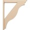 Ekena Millwork 5 1/2-in W x 36-in D x 44-in H Funston Trad Rough Cedar Woodgrain TimberThane Outlooker, Primed Tan OUTUR055X36X44FST04RCPR - alternate 2
